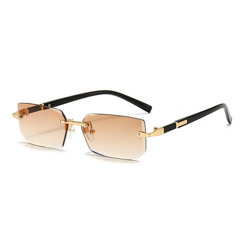 Lunettes de soleil sans monture