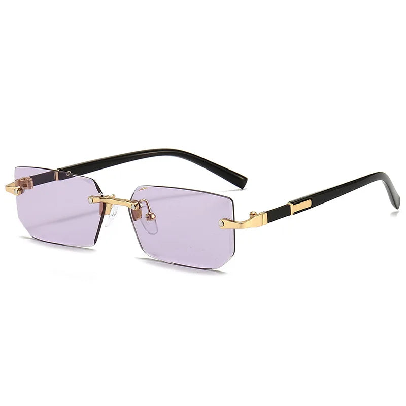 Lunettes de soleil sans monture