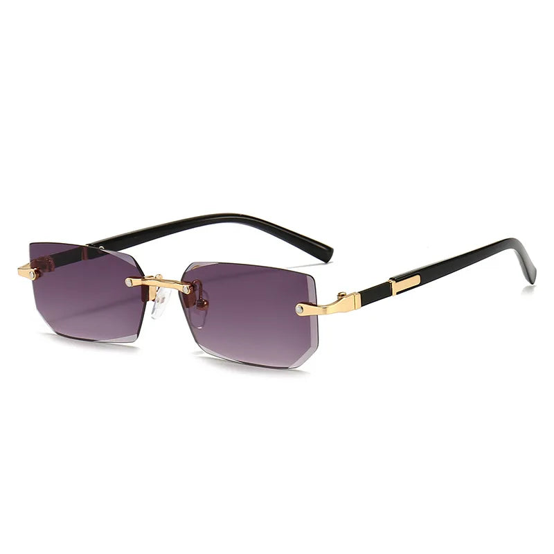 Lunettes de soleil sans monture